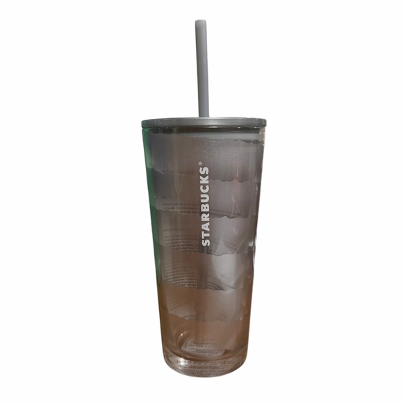 Starbucks Other - Glass Starbucks Tumbler with Straw Lid